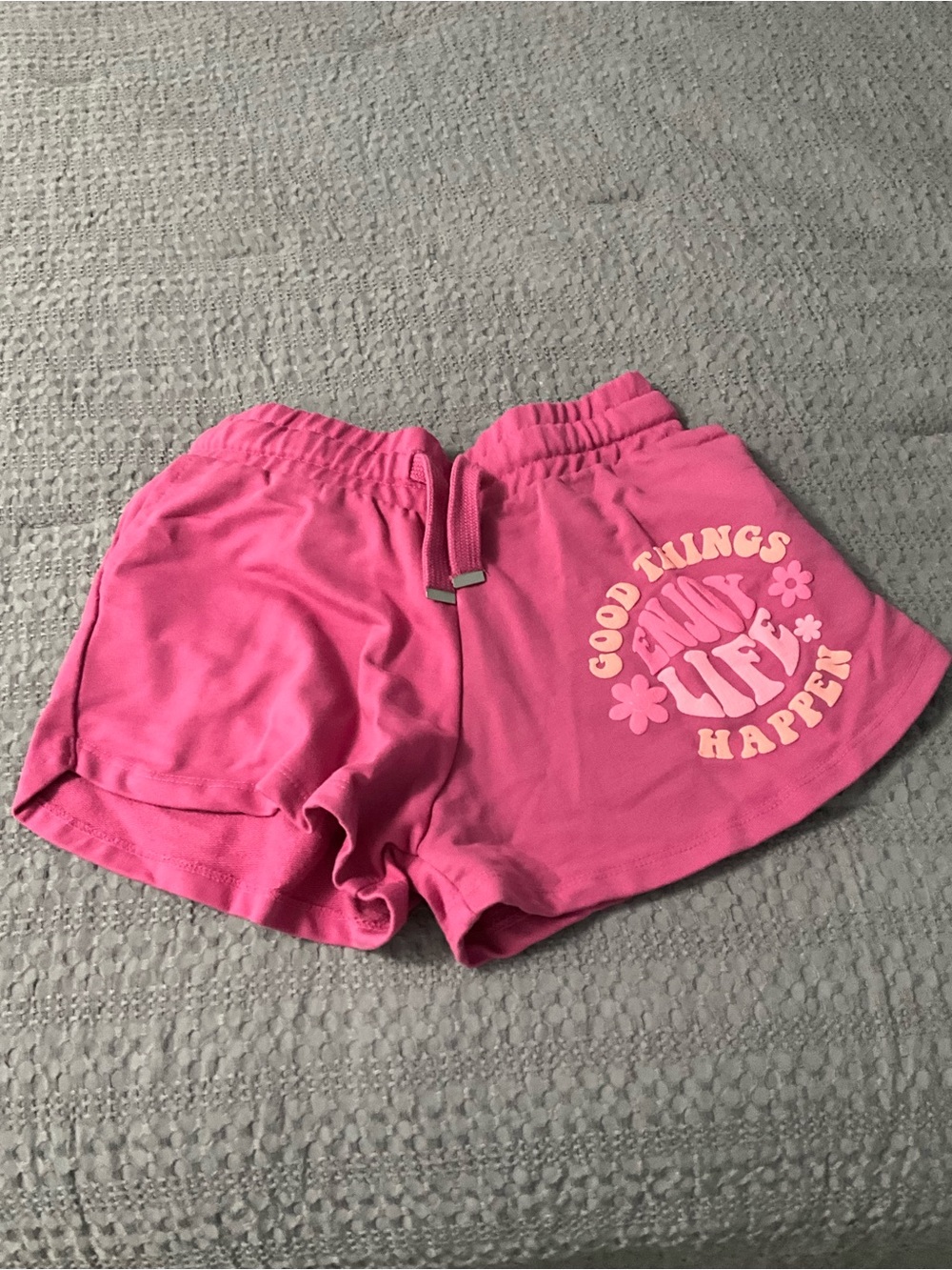Primark Bright Pink Graphic Lounge Shorts